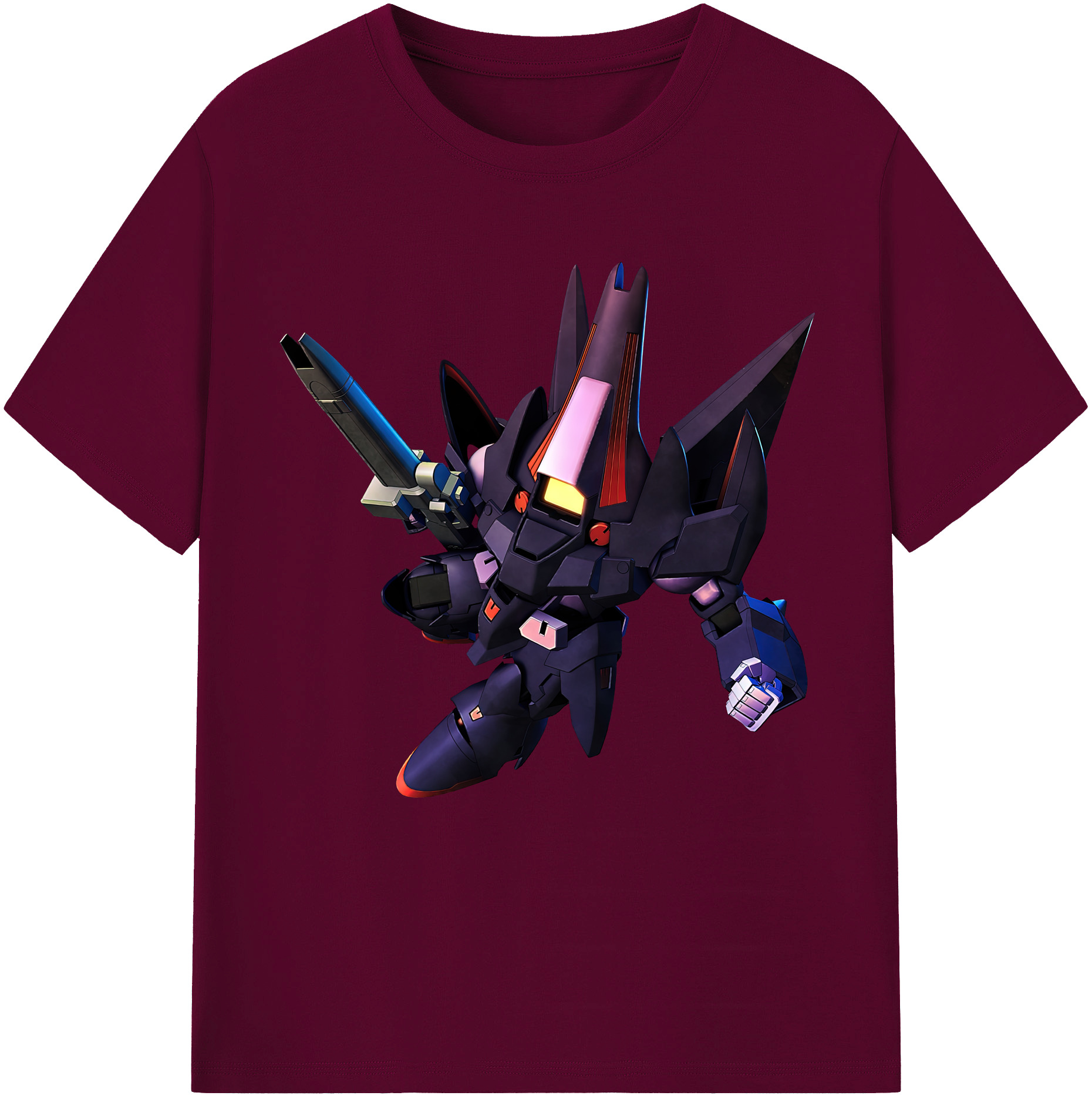 （画像用） 機動戦士ガンダム Mobile Suit Gundam レディースカジュアルプリントTシャツ（綿100％）